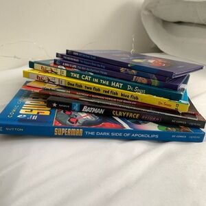 DC Comics and Dr. Seuss Kids Book Collection